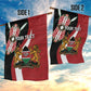 Custom Kenya Football Garden Flag Maasai Shield Coat Of Arms Style