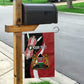Custom Kenya Football Garden Flag Maasai Shield Coat Of Arms Style