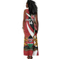 Custom Kenya Football Tank Maxi Dress Maasai Shield Coat Of Arms Style