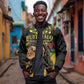 Afro Legend Bob Buffalo Soldier Bomber Jacket American Heroes Reggae Style