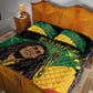 Afro Legend Bob Buffalo Soldier Quilt Bed Set American Heroes Reggae Style