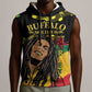 Afro Legend Bob Buffalo Soldier Sleeveless Hoodie American Heroes Reggae Style - African Pride