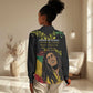 Afro Legend Bob Buffalo Soldier Women Casual Shirt American Heroes Reggae Style LT14