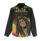 Afro Legend Bob Buffalo Soldier Women Casual Shirt American Heroes Reggae Style LT14