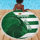 Zimbabwe Rugby Custom Beach Blanket Sables 3rd Champions Proud - African Pride