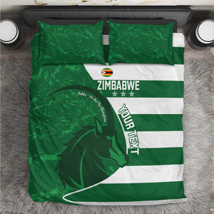 Zimbabwe Rugby Custom Bedding Set Sables 3rd Champions Proud - African Pride