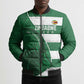 Zimbabwe Rugby Custom Bomber Puffer Jacket Sables 3rd Champions Proud