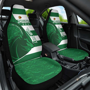 Zimbabwe Rugby Custom Car Seat Cover Sables 3rd Champions Proud - African Pride