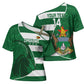 Zimbabwe Rugby Custom Cross Shoulder Shirt Sables 3rd Champions Proud