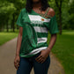 Zimbabwe Rugby Custom Cross Shoulder Shirt Sables 3rd Champions Proud