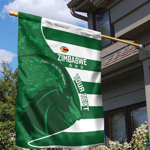 Zimbabwe Rugby Custom Garden Flag Sables 3rd Champions Proud - African Pride
