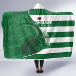 Zimbabwe Rugby Custom Hooded Blanket Sables 3rd Champions Proud - African Pride