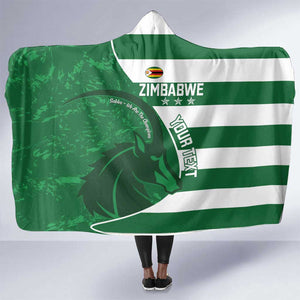 Zimbabwe Rugby Custom Hooded Blanket Sables 3rd Champions Proud - African Pride