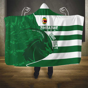 Zimbabwe Rugby Custom Hooded Blanket Sables 3rd Champions Proud - African Pride
