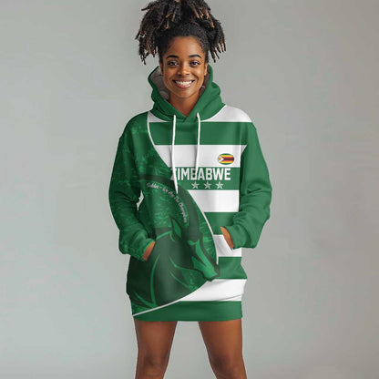 Zimbabwe Rugby Custom Hoodie Dress Sables 3rd Champions Proud - African Pride
