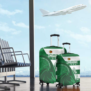 Zimbabwe Rugby Custom Luggage Cover Sables 3rd Champions Proud - African Pride