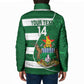 Zimbabwe Rugby Custom Padded Jacket Sables 3rd Champions Proud
