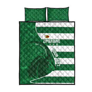 Zimbabwe Rugby Custom Quilt Bed Set Sables 3rd Champions Proud - African Pride