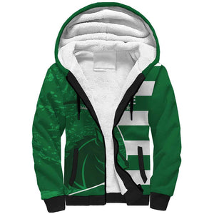 Zimbabwe Rugby Custom Sherpa Hoodie Sables 3rd Champions Proud - African Pride
