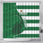 Zimbabwe Rugby Custom Shower Curtain Sables 3rd Champions Proud - African Pride