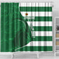 Zimbabwe Rugby Custom Shower Curtain Sables 3rd Champions Proud - African Pride
