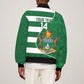 Zimbabwe Rugby Custom Sleeve Zip Bomber Jacket Sables 3rd Champions Proud - African Pride