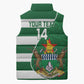 Zimbabwe Rugby Custom Sleeveless Puffer Jacket Sables 3rd Champions Proud