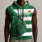 Zimbabwe Rugby Custom Sleeveless Zip Hoodie Sables 3rd Champions Proud - African Pride