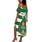 Zimbabwe Rugby Custom Summer Maxi Dress Sables 3rd Champions Proud - African Pride