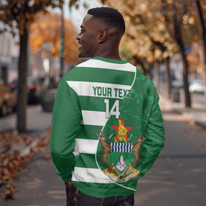 Zimbabwe Rugby Custom Sweatshirt Sables 3rd Champions Proud - African Pride