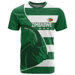 Zimbabwe Rugby Custom T shirt Sables 3rd Champions Proud - African Pride