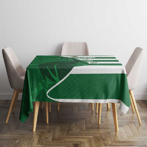 Zimbabwe Rugby Custom Tablecloth Sables 3rd Champions Proud - African Pride