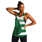 Zimbabwe Rugby Custom Women Racerback Tank Sables 3rd Champions Proud - African Pride