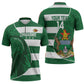 Zimbabwe Rugby Custom Zipper Polo Shirt Sables 3rd Champions Proud