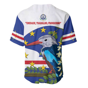 Cape Verde Baseball Jersey Grey-Headed Kingfisher Mix Honey Locust