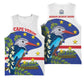 Cape Verde Basketball Jersey Grey-Headed Kingfisher Mix Honey Locust - African Pride