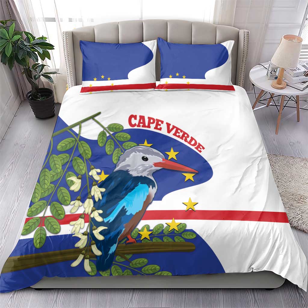 Cape Verde Bedding Set Grey-Headed Kingfisher Mix Honey Locust
