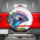Cape Verde Spare Tire Cover Grey-Headed Kingfisher Mix Honey Locust