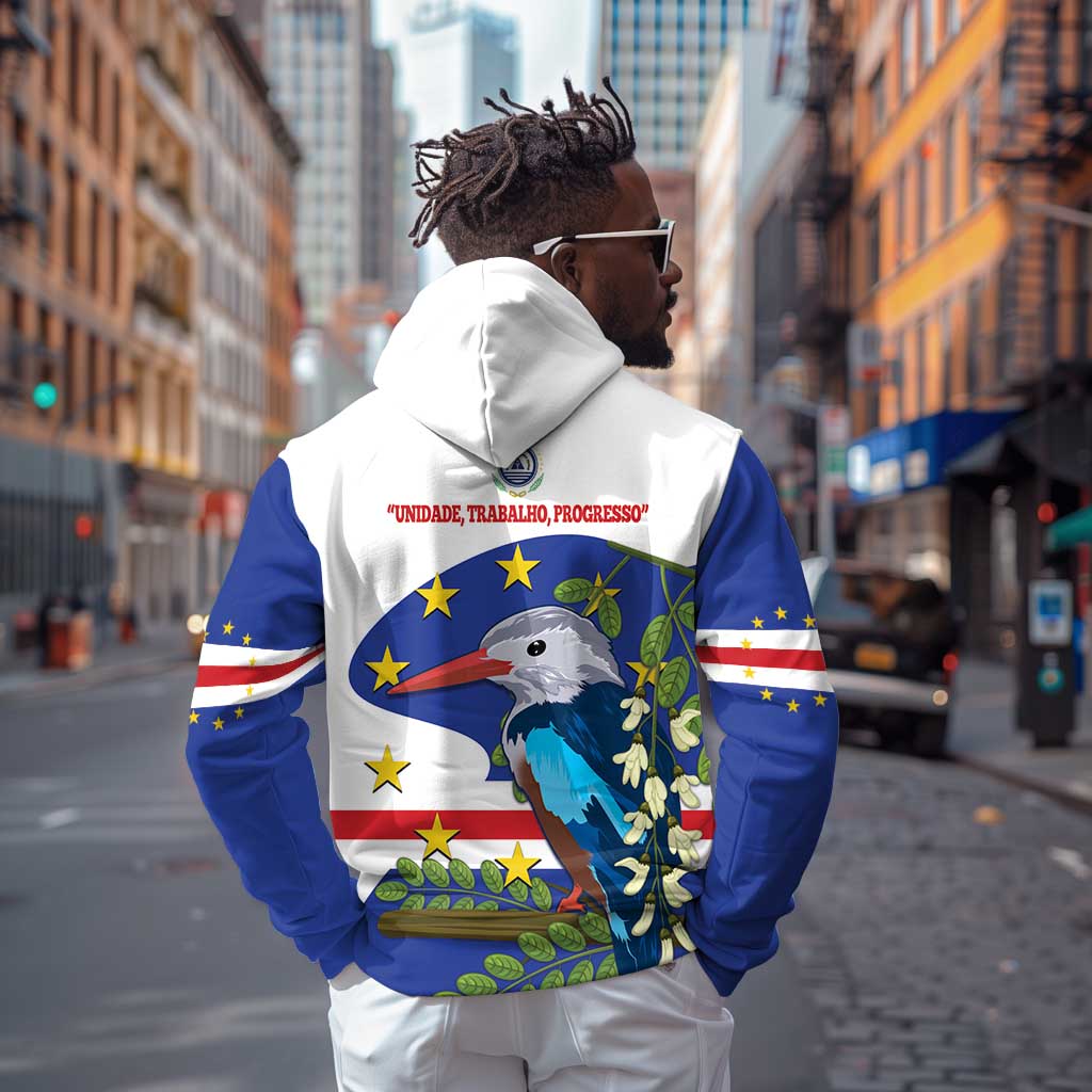 Cape Verde Zip Hoodie Grey-Headed Kingfisher Mix Honey Locust