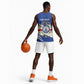 Personalized Cape Verde Basketball Jersey Coat Of Arms - African Pattern - African Pride