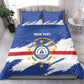 Personalized Cape Verde Bedding Set Coat Of Arms - African Pattern