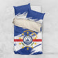 Personalized Cape Verde Bedding Set Coat Of Arms - African Pattern