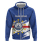 Personalized Cape Verde Hoodie Coat Of Arms - African Pattern