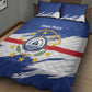 Personalized Cape Verde Quilt Bed Set Coat Of Arms - African Pattern