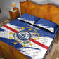 Personalized Cape Verde Quilt Bed Set Coat Of Arms - African Pattern