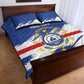 Personalized Cape Verde Quilt Bed Set Coat Of Arms - African Pattern