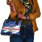 Personalized Cape Verde Shoulder Handbag Coat Of Arms - African Pattern