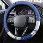 Cape Verde Steering Wheel Cover Coat Of Arms - African Pattern