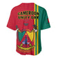 Cameroon Happy Unity Day Cameroun Coat Of Arms Baseball Jersey