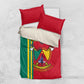 Cameroon Happy Unity Day Cameroun Coat Of Arms Bedding Set